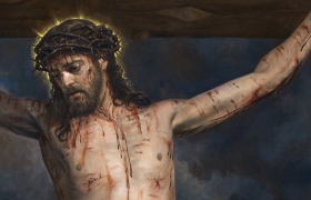Cristo crucificado Raúl Berzosa