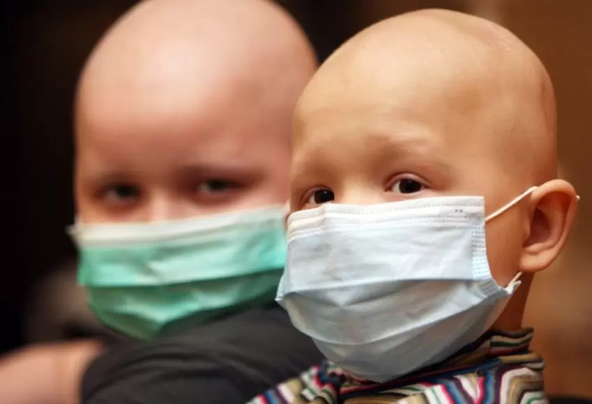 Niños enfermos de cáncer