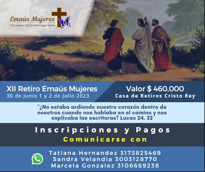 Retiro de Emaús Mujeres Santo Domingo Savio