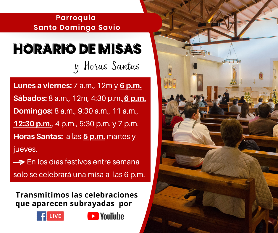 Horario de misas