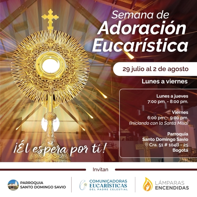 Semana de adoracion eucarística 