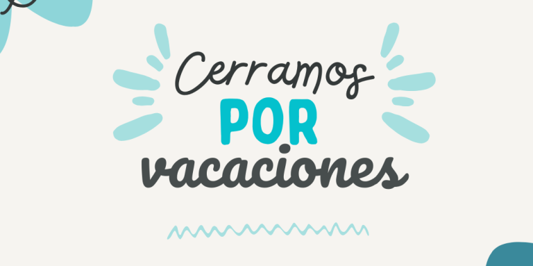 Cerrado por vacaciones
