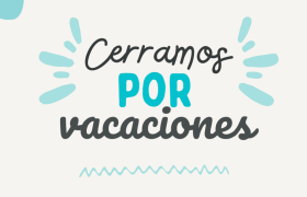 Cerrado por vacaciones