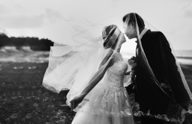 matrimonio blanco y negro